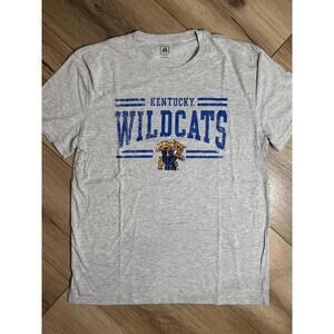 Kentucky Wildcats Shirt Mens Large Gray NCAA Basketball J America Tee T-Shirt
